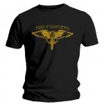 T-shirt Foo Fighters - Gold Gun