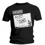 T-shirt Exploited - Punks Not Dead