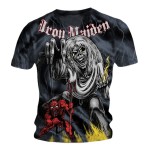 T-shirt Iron Maiden - Sketched Number Of The Beast Allover