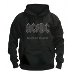 Sweat &agrave; Capuche AC/DC - Back In Black