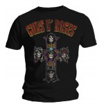 T-shirt Guns N&rsquo; Roses - Cross Arched Type