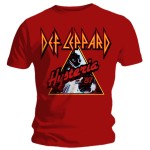 T-shirt Def Leppard - Red Hysteria