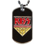 Pendentif Dog Tag Kiss 