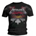 T-Shirt Metallica - Master Of Puppets Faded