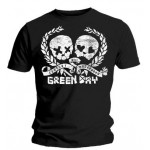 T-Shirt Green Day - Distressed Skulz