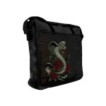 Sac Messenger Miami Ink - Black Snake