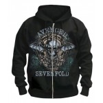 Sweat Zipp&eacute; Avenged Sevenfold - Bat Skull