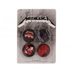 Badges Metallica - Pack Albums