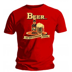 T-shirt Simpsons - Beer Bottle T-shirt Simpsons - Beer Bottle