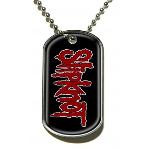 Pendentif Dog Tag Slipknot - Logo Pendentif Dog Tag Slipknot - Logo