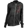 Sweat Zipp&eacute; Alchemy - Omega Skull - Femme