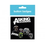 Badges Asking Alexandria - Pack Graphic