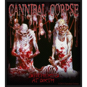 Patch Cannibal Corpse - Butchered At Birth Patch Cannibal Corpse - Butchered At Birth
