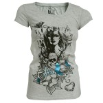T-shirt LA Ink - Grey Woman - Femme