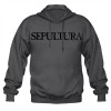 Sweat &agrave; Capuche Sepultura - Logo Grey