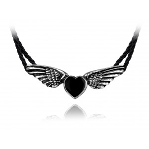 Pendentif Alchemy - Coeur Noir Pendentif Alchemy - Coeur Noir