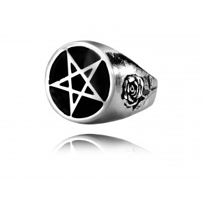 Bague Alchemy - Roseus Pentagram