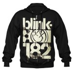 Sweat Zipp&eacute; Blink 182 - Three Bars