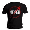T-shirt Metallica - Say Never