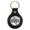 Porte-cl&eacute; AC/DC cuir - Logo