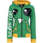 Sweat Zipp&eacute; Cupcake Cult - Monster Hugs - Femme