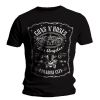 T-shirt Guns N&rsquo; Roses - Paradise City Label