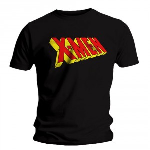 T-shirt X-Men - Logo 3D Black T-shirt X-Men - Logo 3D Black