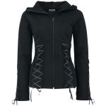 Sweat Zipp&eacute; Poizen Industries - Angel Hood - Femme
