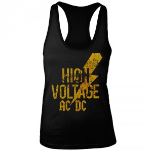 T-shirt AC/DC - Top High Voltage - Femme T-shirt AC/DC - Top High Voltage - Femme