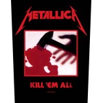 Back Patch Metallica - Kill &lsquo;Em All
