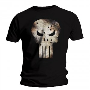 T-shirt Punisher - Gunshot Skull T-shirt Punisher - Gunshot Skull
