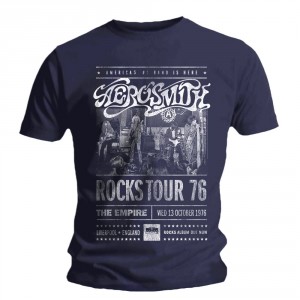 T-Shirt Aerosmith - Rocks Tour 76 T-Shirt Aerosmith - Rocks Tour 76