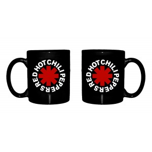 Mug Red Hot Chili Peppers - Black Logo Mug Red Hot Chili Peppers - Black Logo