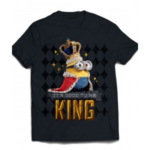 T-shirt Minions - Good To Be King T-shirt Minions - Good To Be King