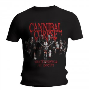 T-Shirt Cannibal Corpse - Butchered At Birth - 2015