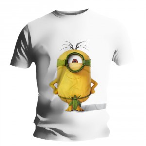 T-shirt Minions - Stuart Leaf T-shirt Minions - Stuart Leaf