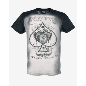 T-shirt Alchemy - Skull Label