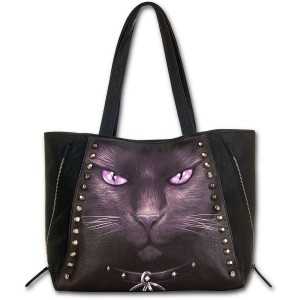 Sac Cuir Spiral - Black Cat