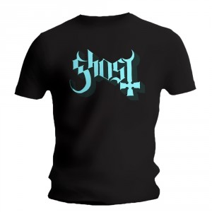 T-shirt Ghost - Logo Blue